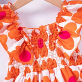 2024 Summer New Kids Dresses for Girls Floral Fly Sleeve Sleeveless Princess Dress Cute Sweet Lovely Fashion Versatile